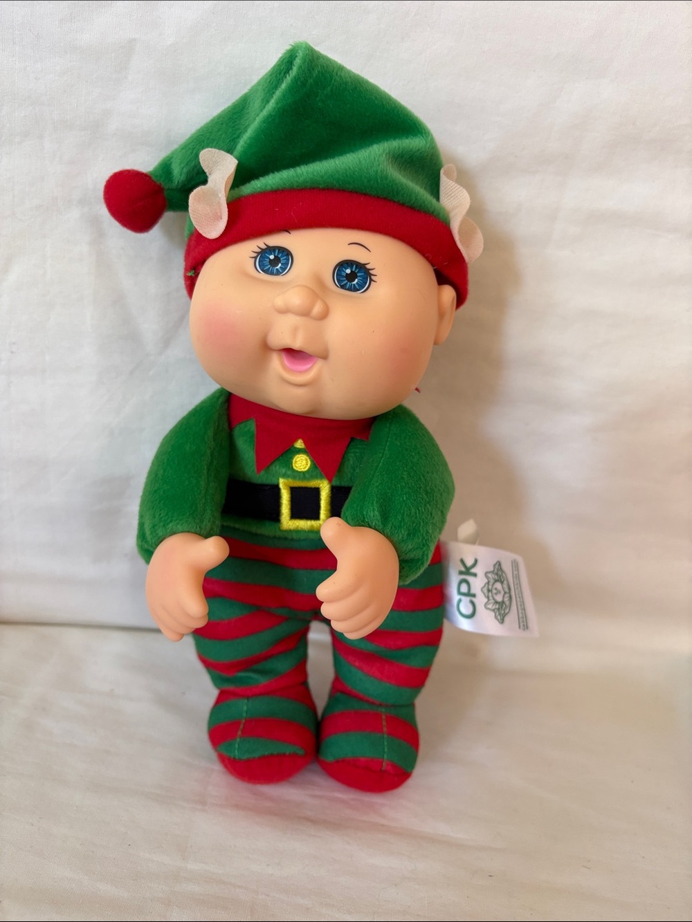 CABBAGE PATCH KIDS Christmas Elf Cabbage Patch Premie Doll 10"